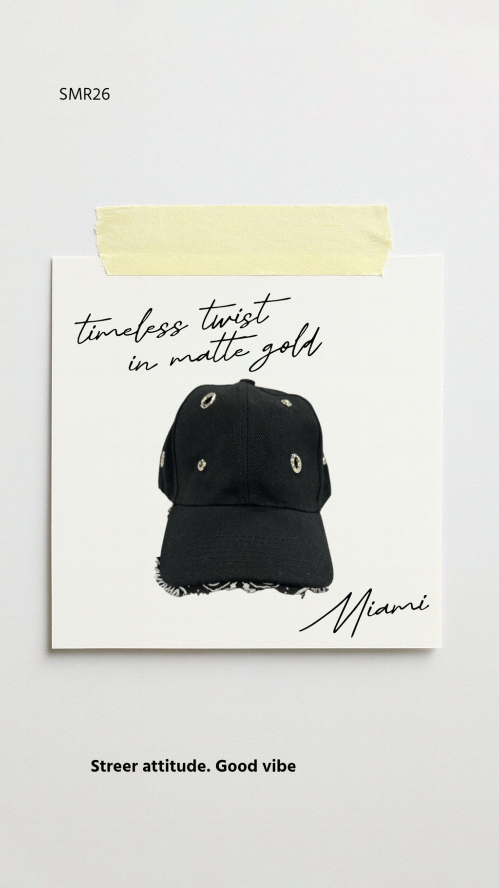 Casquette Miami Bandana
