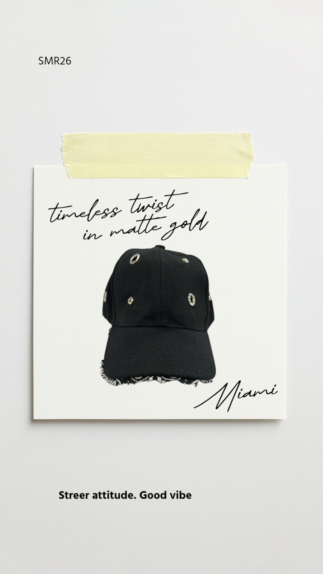 Casquette Miami Bandana