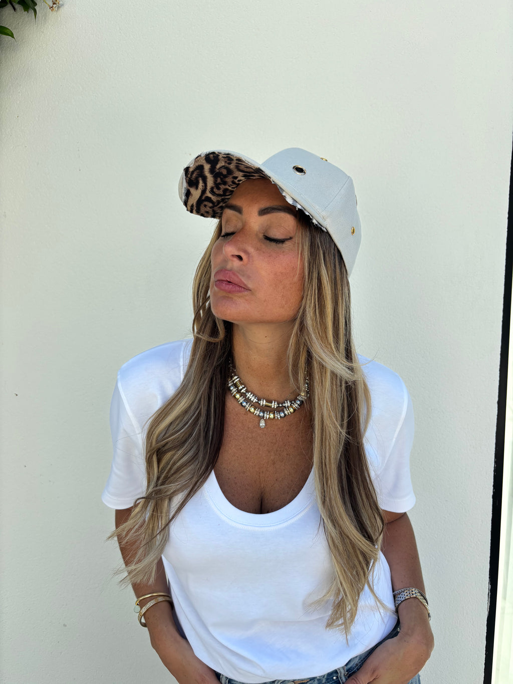 Casquette Miami Léopard