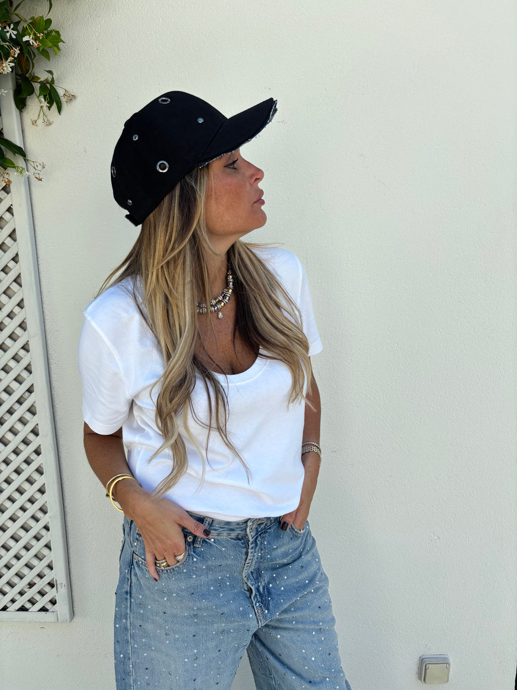 Casquette Miami jeans bandana