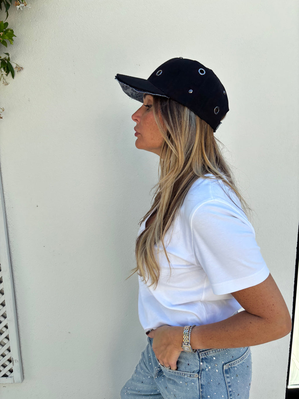 Casquette Miami jeans bandana