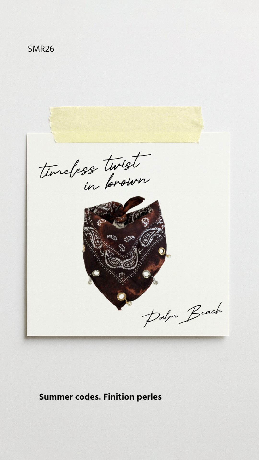 Foulard Palm Beach