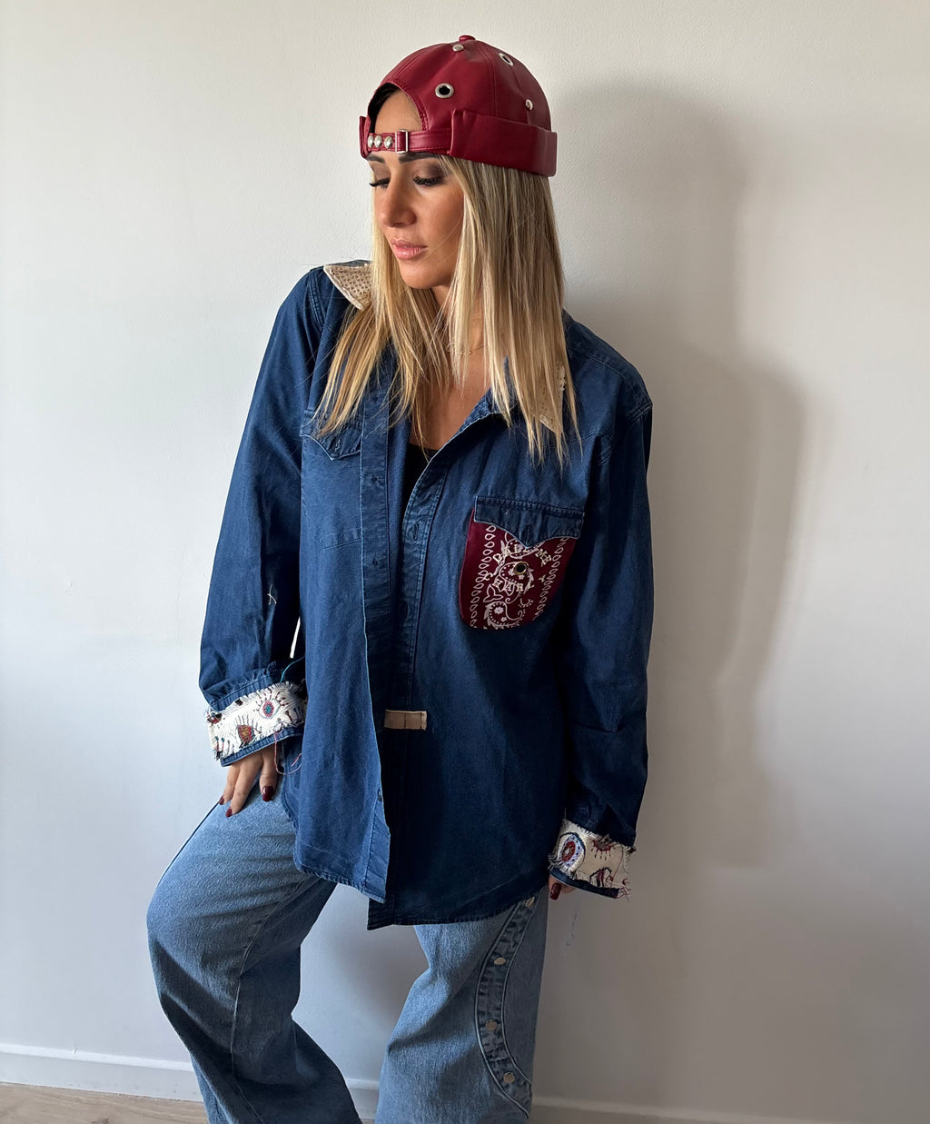 Chemise upcyclée