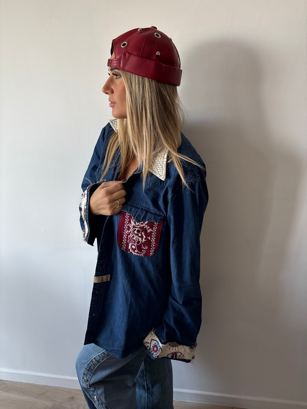 Chemise upcyclée