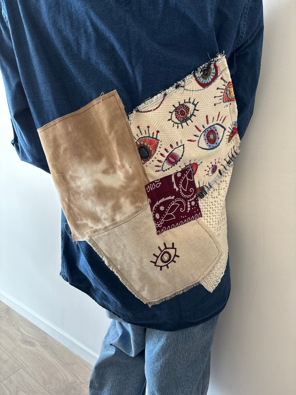 Chemise upcyclée